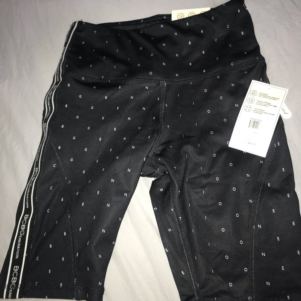 BCBG high waisted active shorts NEW